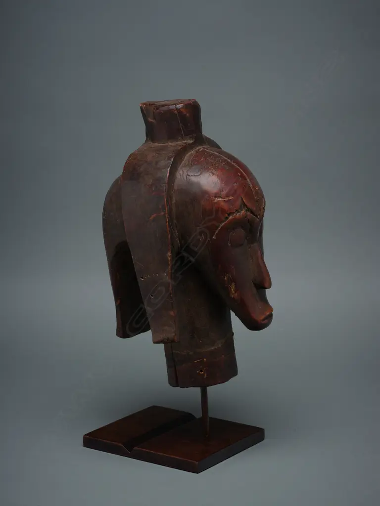 Wooden Fang reliquary guardian bust (Nlô-Byeri – Gabon, Image 1++
